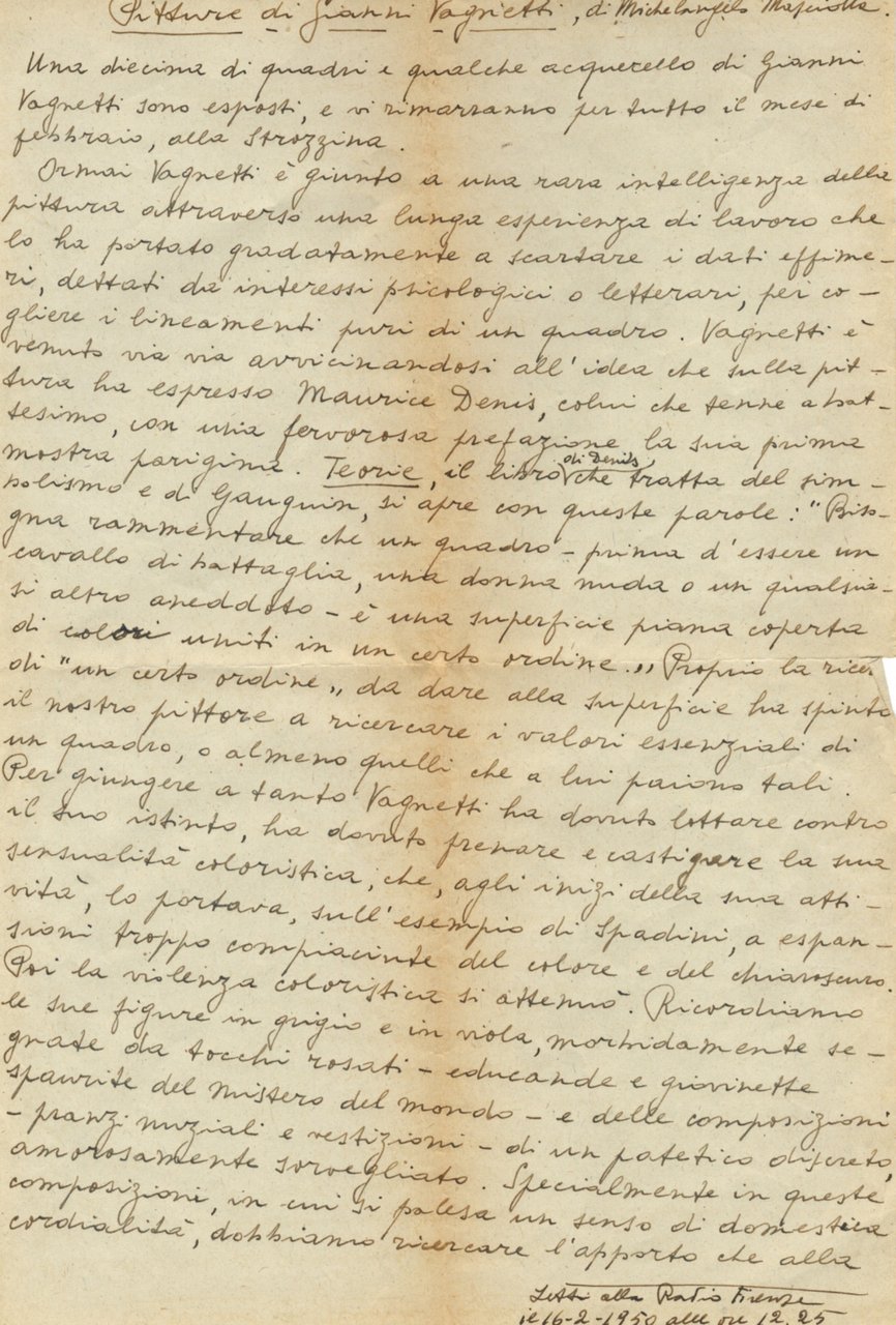 Pitture di Gianni Vagnetti.
