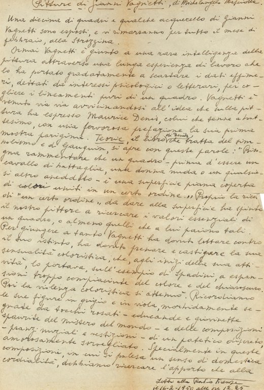 Pitture di Gianni Vagnetti.