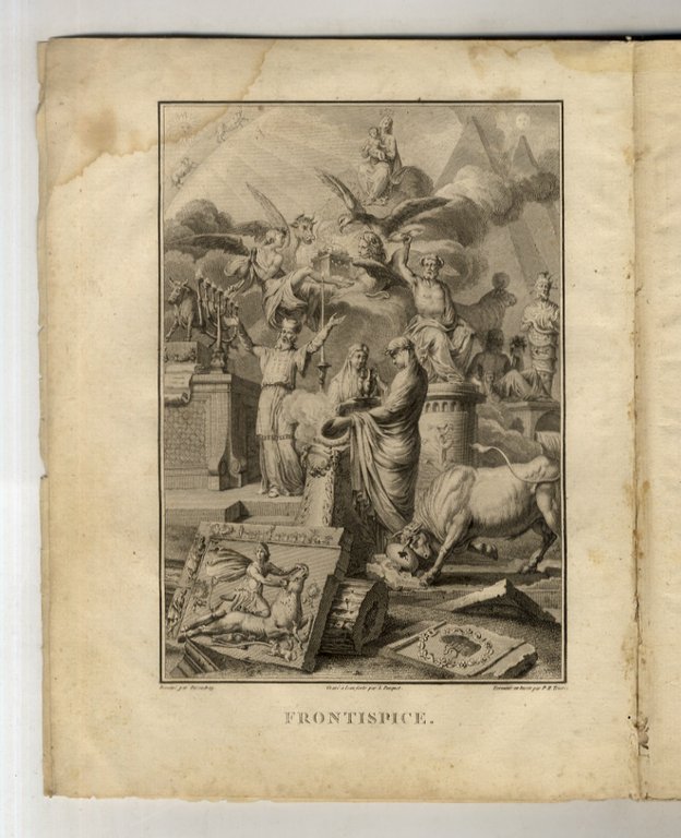 Planches de l'origine de tous les cultes, du citoyen Dupuis, …