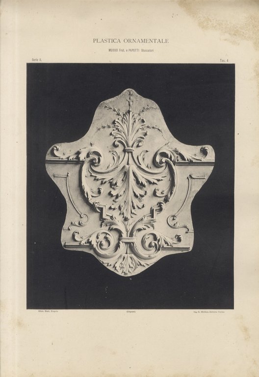 Plastica ornamentale. Serie II. Seconda edizione.