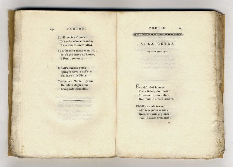 Poesie di Giovanni Fantoni toscano fra gli arcadi Labindo. | Immagine Gallery 2