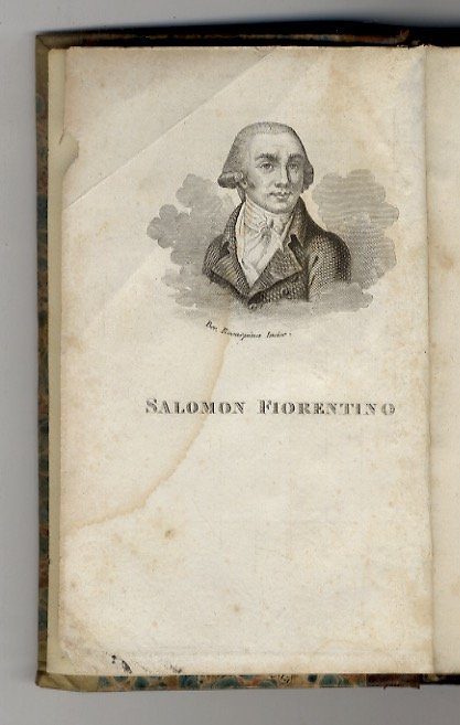 Poesie di Salomone Fiorentino. Tomo primo [- tomo secondo]. [Legato …