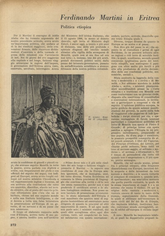 POPOLI. Quindicinale di storia e di geografia. Anno 1. 1941. …