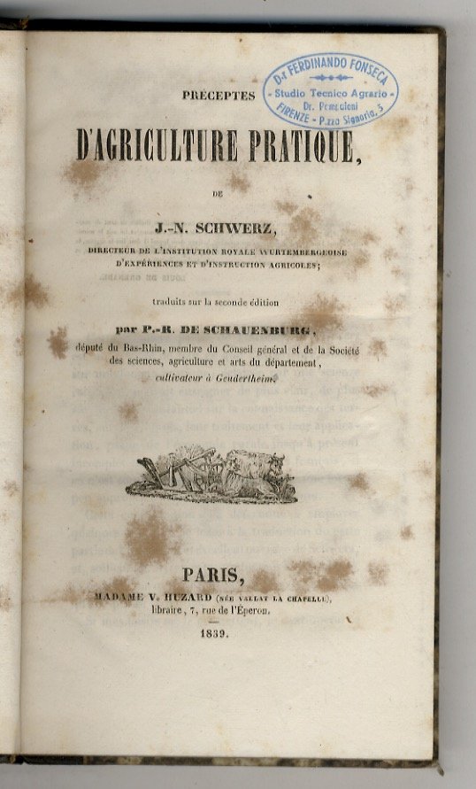 Preceptes d'agriculture pratique de J.-N. Schwerz. Traduit sur la seconde …