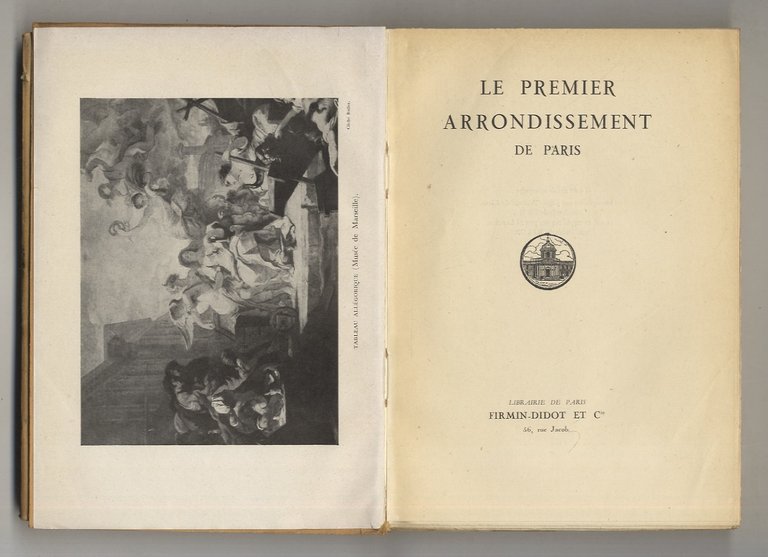 Premier (Le) arrondissement de Paris.