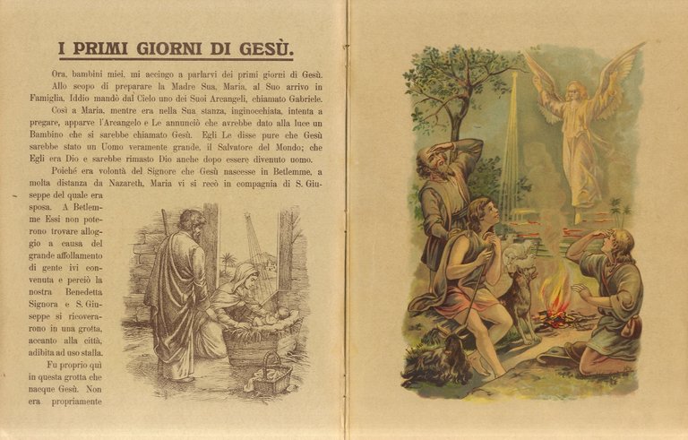 PRIMI (I) giorni di Gesù.