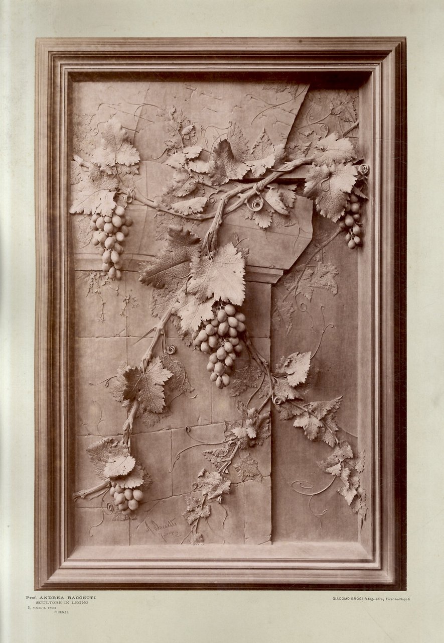 Prof. Andrea Baccetti. Sculture in legno. 3, piazza S. Croce …