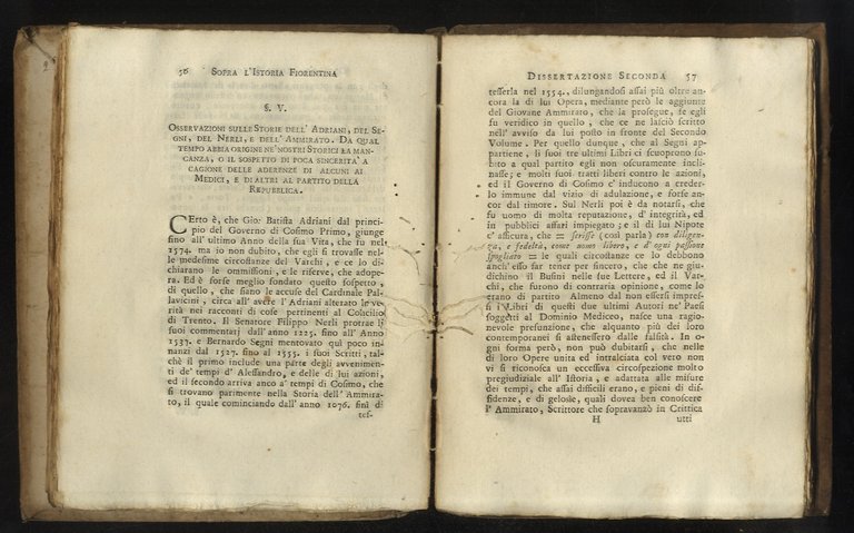 Prospetto di una nuova compilazione della Storia Fiorentina, da suoi …