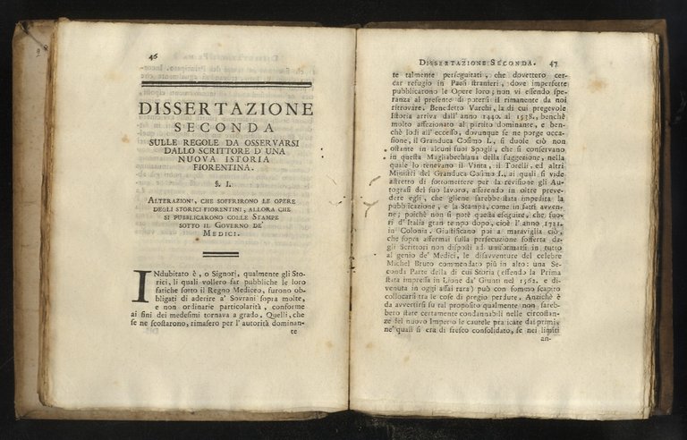 Prospetto di una nuova compilazione della Storia Fiorentina, da suoi …