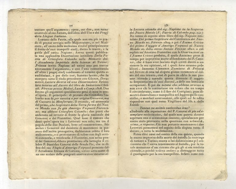 Quadro della vita privata del sig. cavaliere Clemente Damiano di …