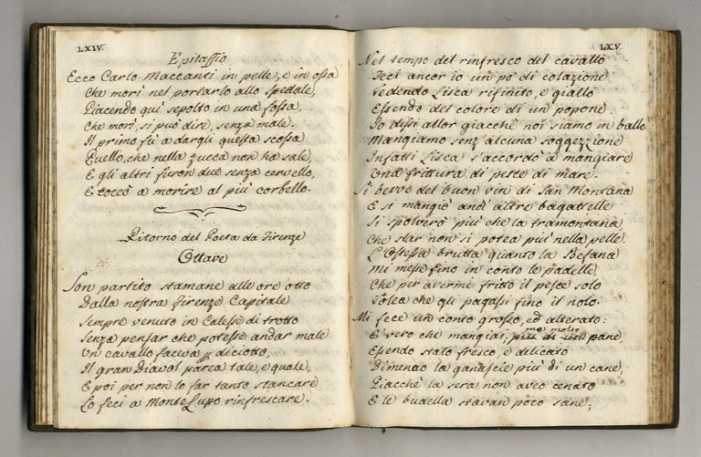 [Raccolta di componimenti poetici, la maggior parte riguardanti Cerreto Guidi; …