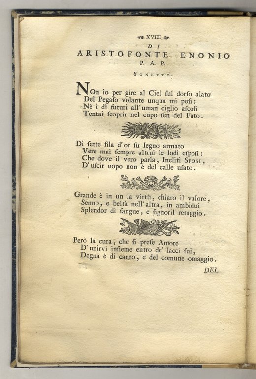 Raccolta di componimenti poetici nelle felicissime nozze de' nobili signori … | Immagine Gallery 2