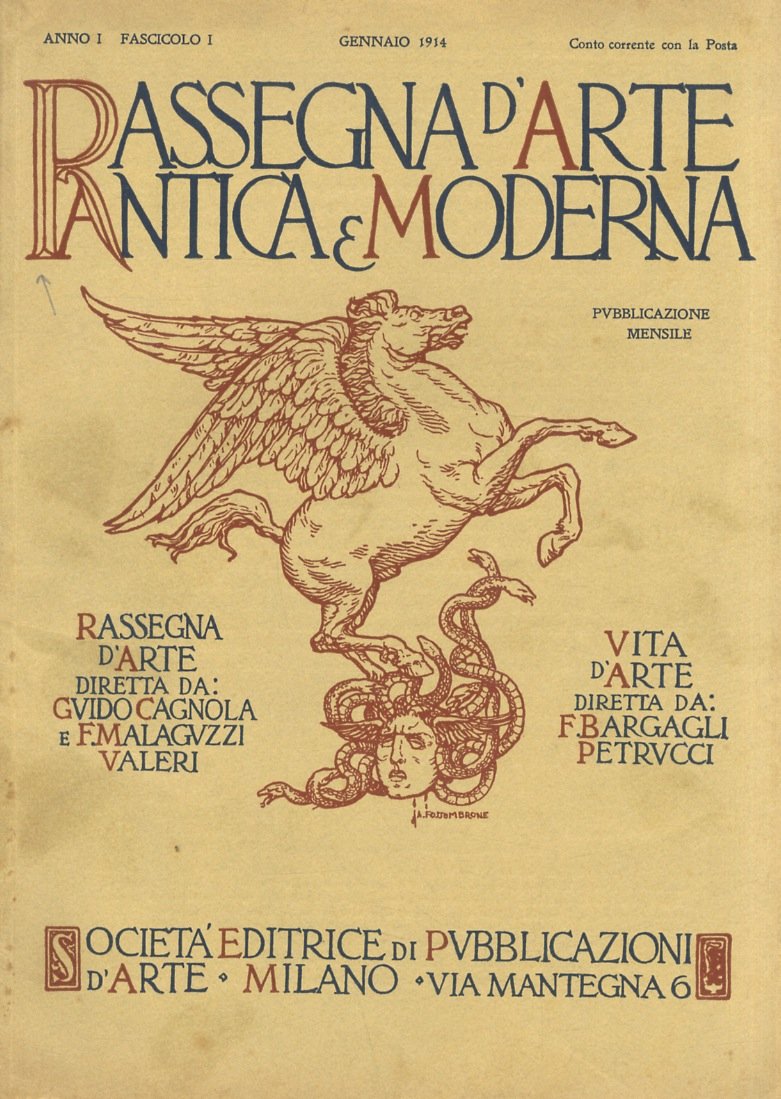 Rassegna d'Arte antica e moderna. Rassegna d'Arte, diretta da: Guido …