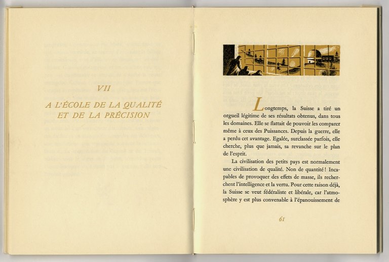 Rayonnement de la Suisse.