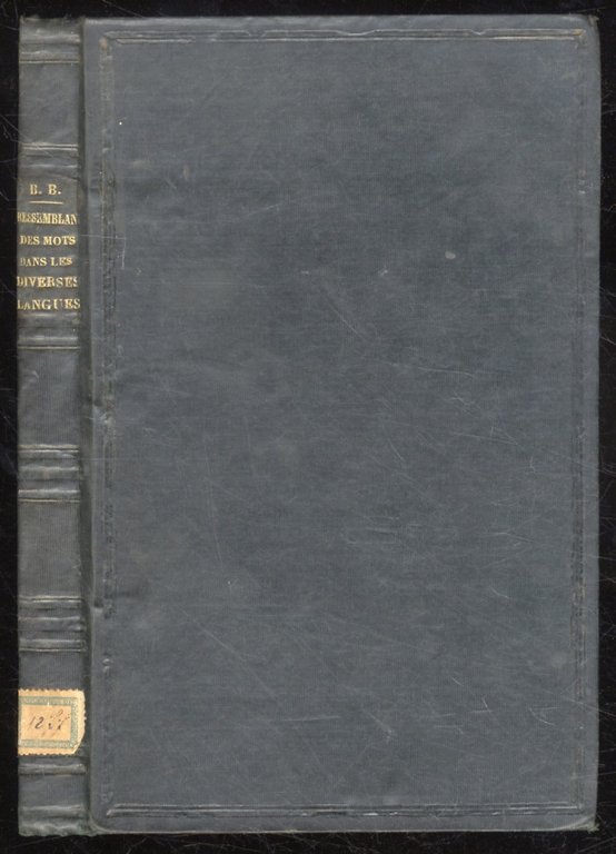 Recherche sur l'origine de la ressemblance et de l'affinité d'un …