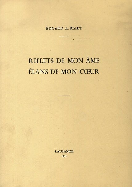 Reflets de mon âme, élans de mon coeur. | Immagine principale