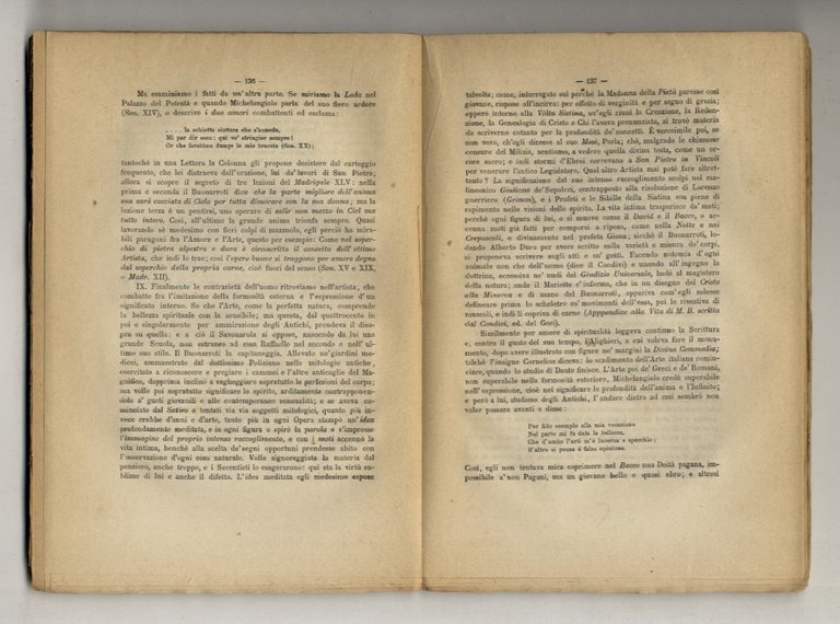 Relazione del centenario di Michelangiolo Buonarroti nel settembre del 1875 …