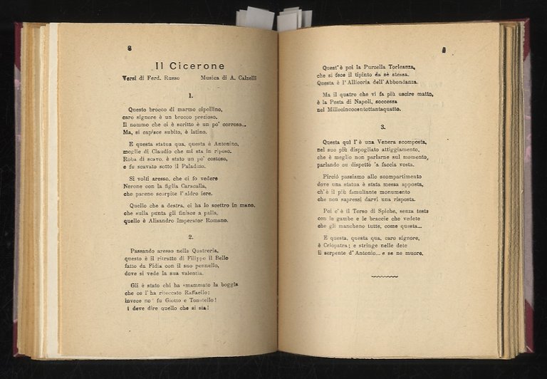 Repertorio scelto. Macchiette e Monologhi - Duetti - Repertorio inedito. …