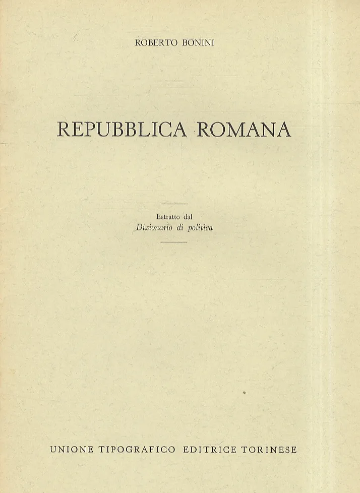 Repubblica Romana. | Immagine principale