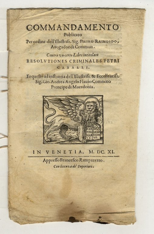 Resolutionum criminalium Petri Caballi, I.C. Pontremulensis. Pro sereniss. Magno Duce … | Immagine Gallery 4