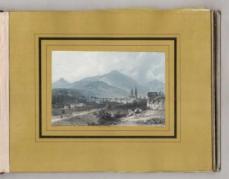 Rhein (Die) Pfalz malerische Ansichten. Nach Originalzeichnungen in Stahl Gestochen …