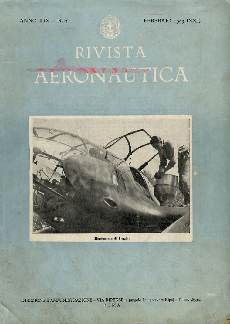 RIVISTA aeronautica. Periodico mensile. Anno IX - N. 2. Febbraio …