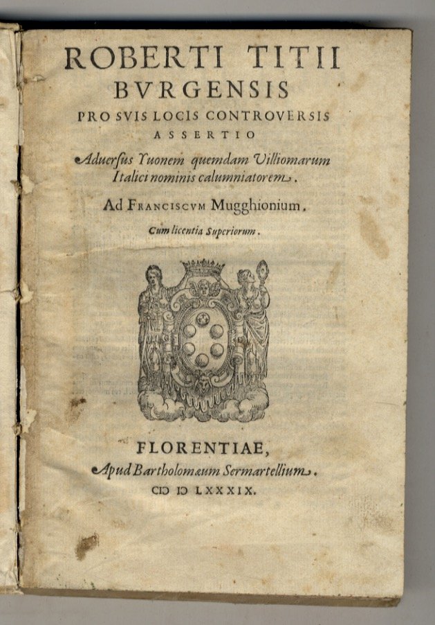 Roberti Titii Burgensis Pro suis locis controversis assertio aduersus Yuonem …