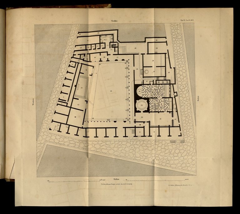 Römische Privatalterthümer - Erste Abtheilung, mit Zwei Lithographischen Tafeln.