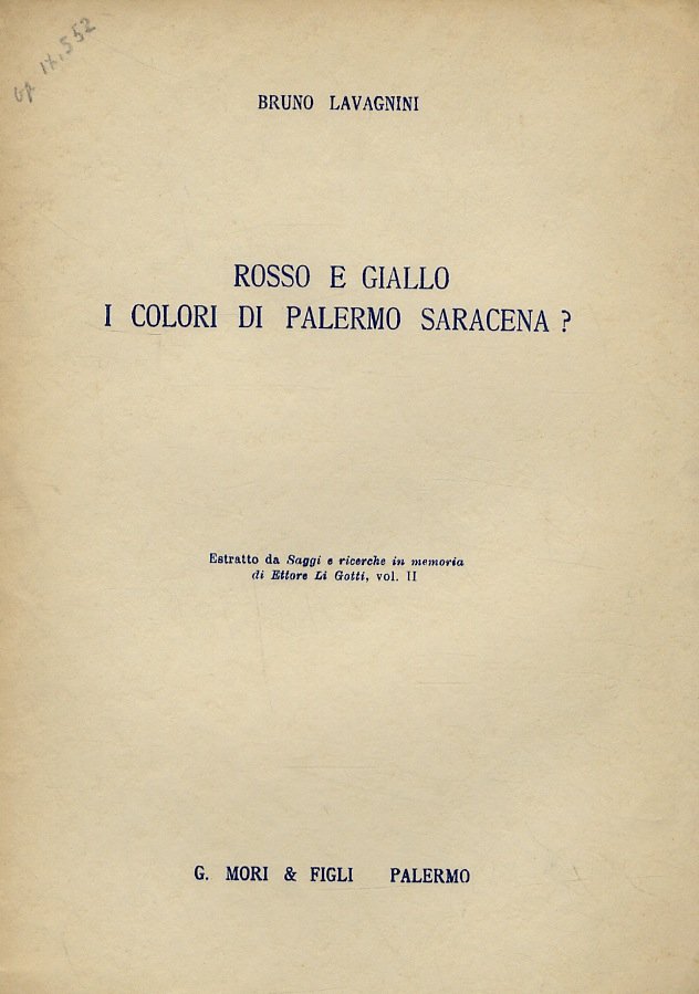 Rosso e giallo, i colori di Palermo saracena?
