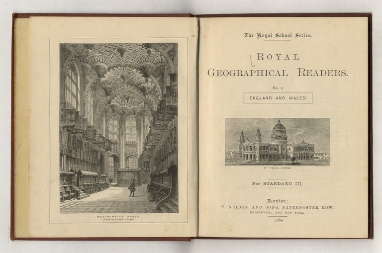 ROYAL Geographical Readers. N. 2: England and Wales. For standard …