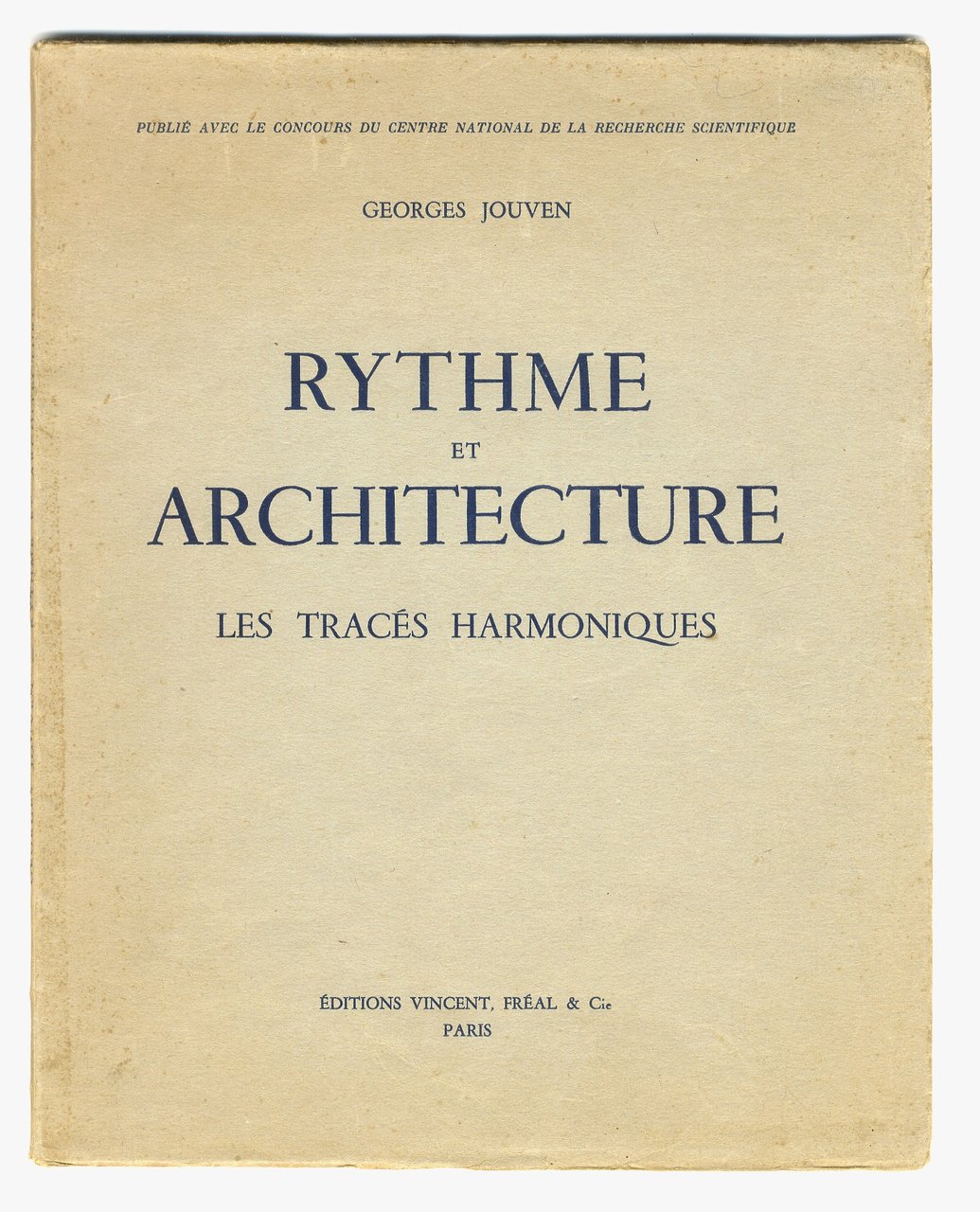 Rythme et architecture. Les traces harmoniques.