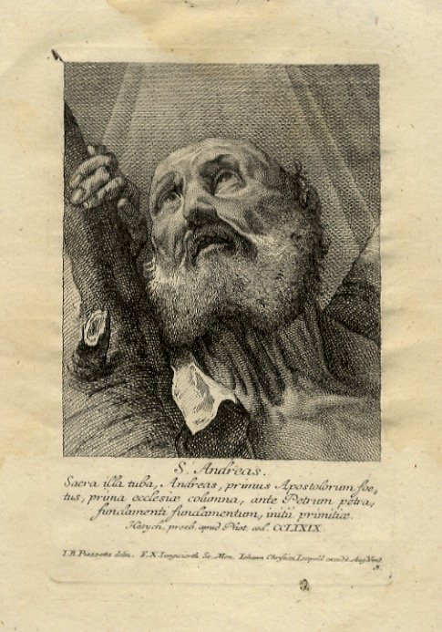 S. Andreas. Sacra illa tuba, Andreas, primus Apostolorum foetus, prima …