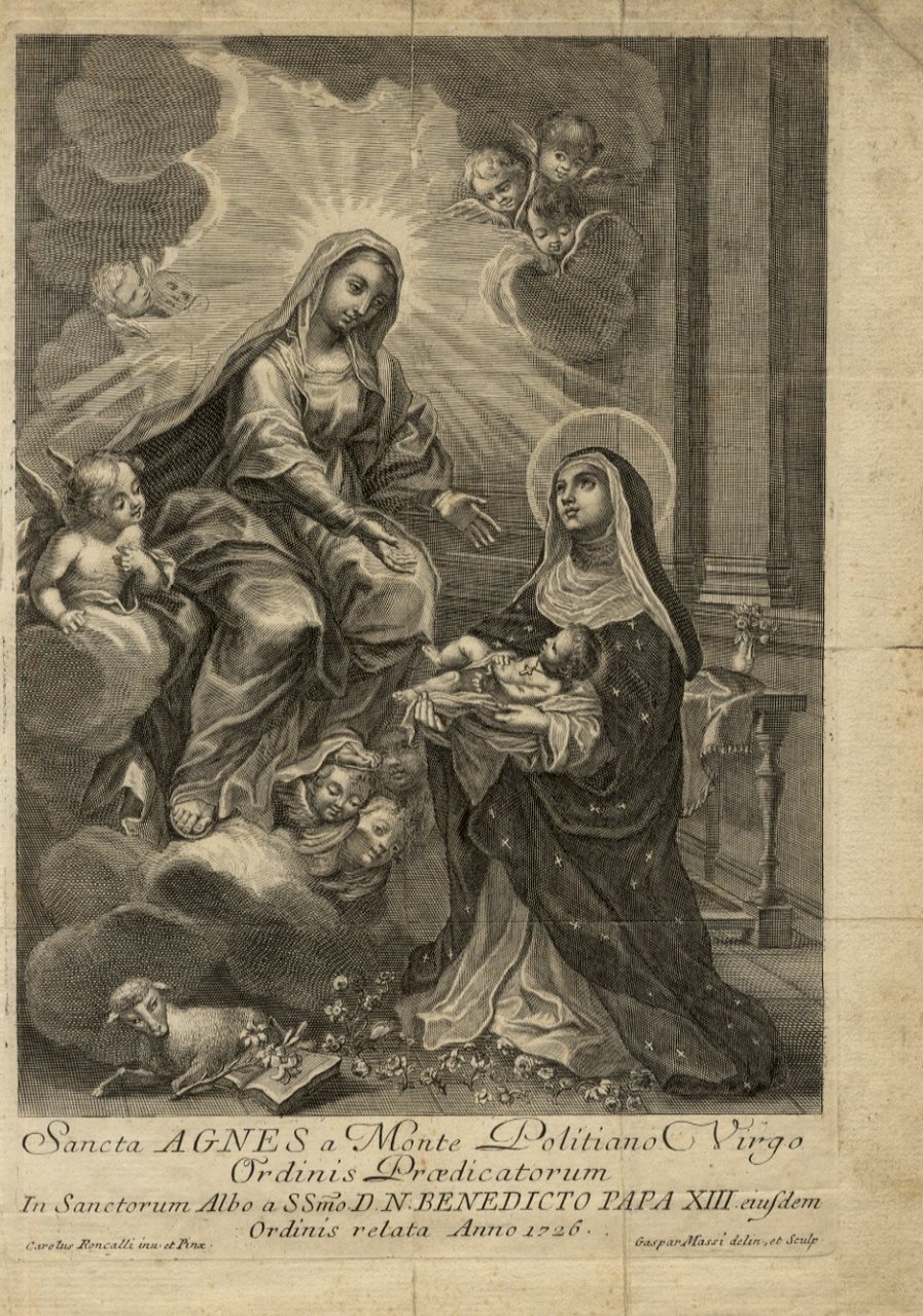 Sancta Agnes a Monte Politiano Virgo Ordinis Praedicatorum in Sanctorum …