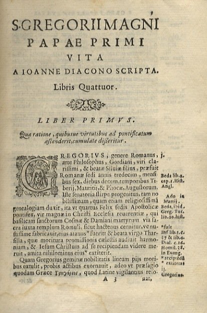 Sancti Gregorii Magni papae primi Opera. Editio secunda romana ad …