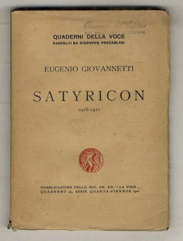 Satyricon. (1918-1921).