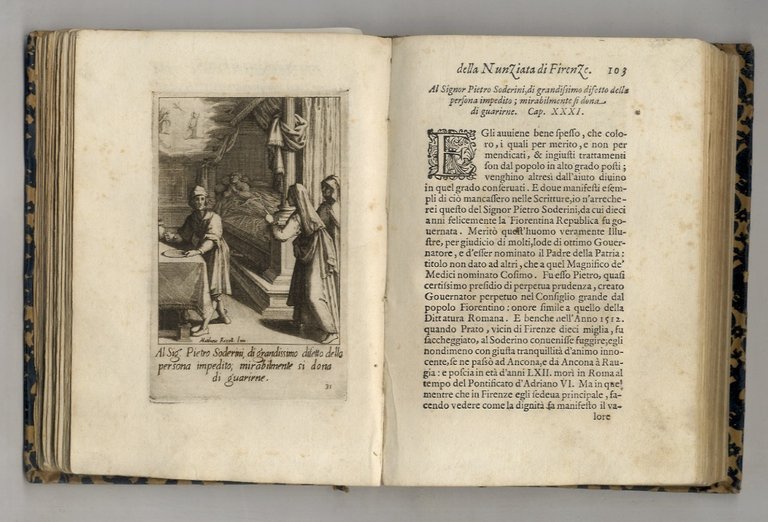 Scelta d'alcuni miracoli, e grazie della Santissima Nunziata di Firenze.