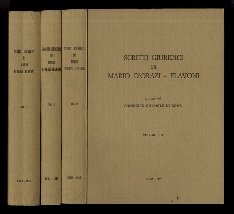 Scritti giuridici.