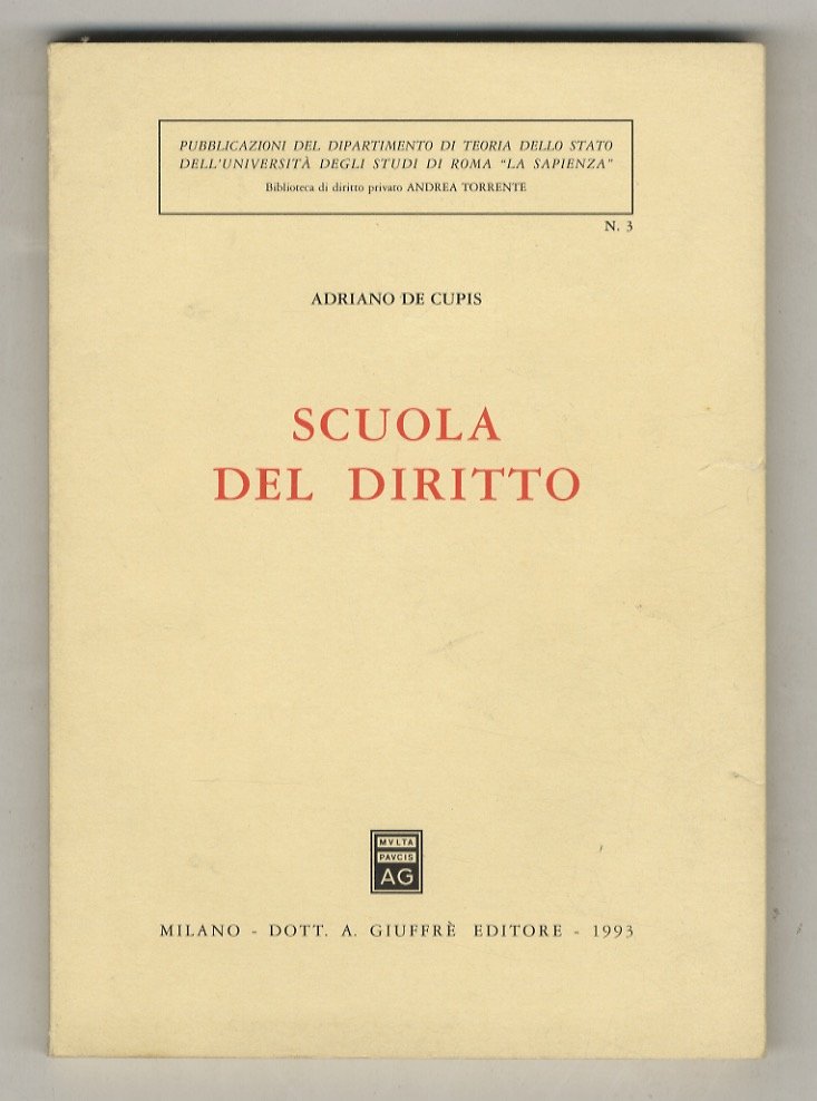 Scuola del diritto.
