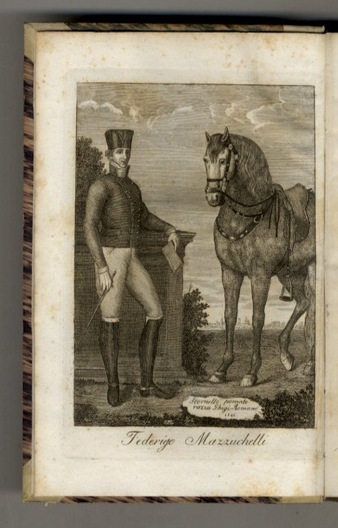 Scuola Equestre di Federigo Mazzuchelli. Elementi di cavallerizza; lezioni equestri; …
