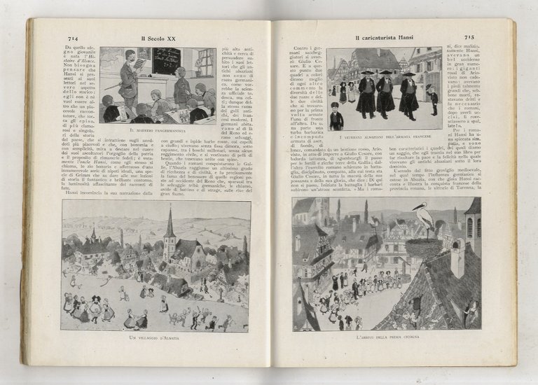 Secolo (Il) XX. Rivista popolare illustrata. Anno XIII, 1914: fascicoli …