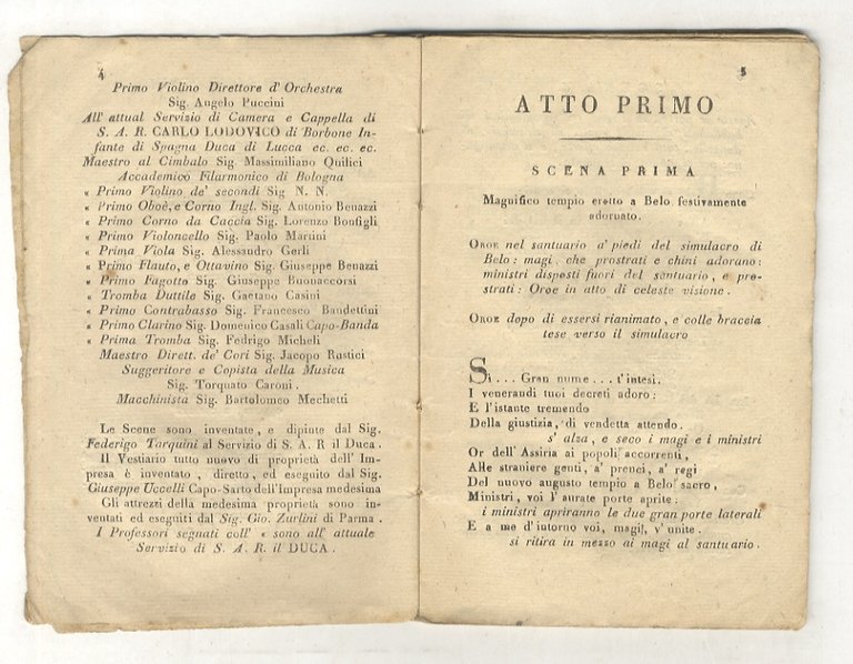 Semiramide melo-dramma tragico da rappresentarsi in Lucca nel Regio Teatro …