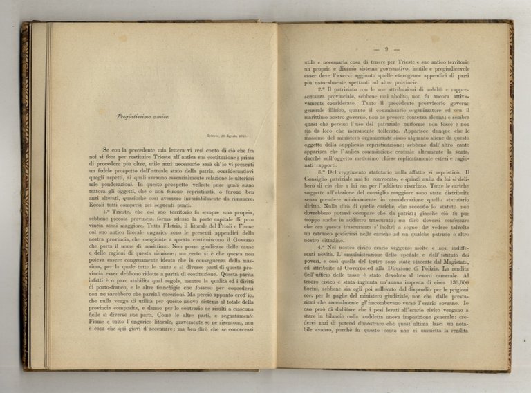 Sette lettere inedite di argomento municipale scritte negli anni 1815 …