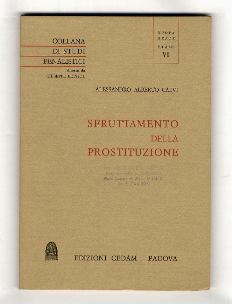 Sfruttamento delle prostituzione.