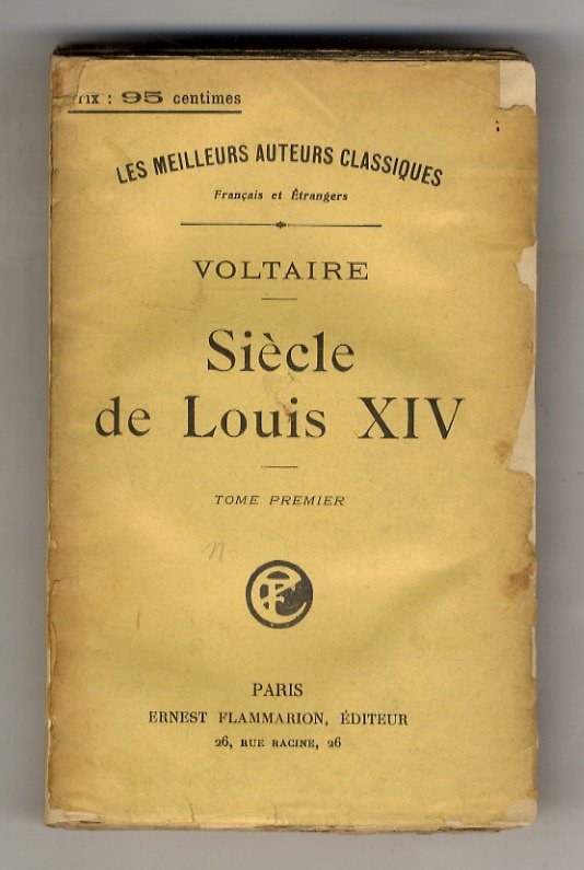 Siècle de Louis XIV.