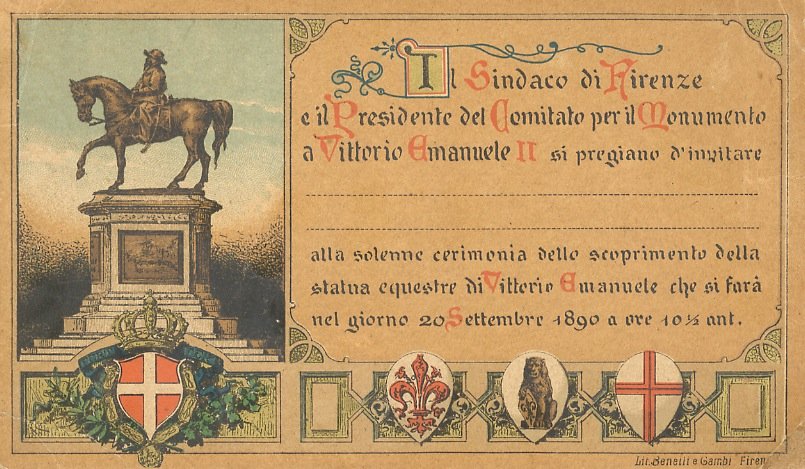 SINDACO (IL) di Firenze e il presidente del Comitato per … | Immagine principale