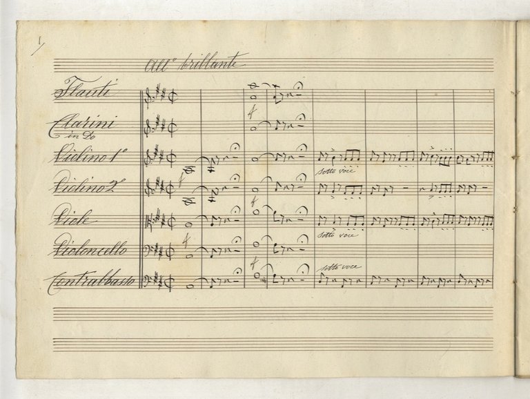 Sinfonia dell'opera "Tutti in maschera" di Carlo Pedrotti. Riduzione per …