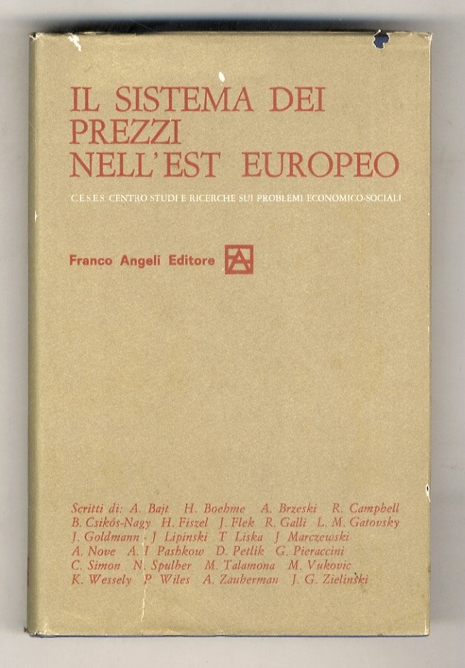 Sistema (Il) dei prezzi nell'Est Europeo. A cura del C.E.S.E.S.