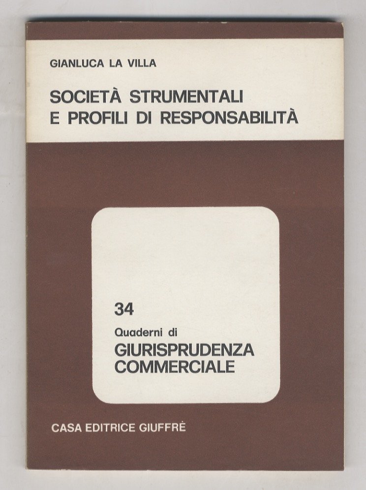 Società strumentali e profili di responsabilità.