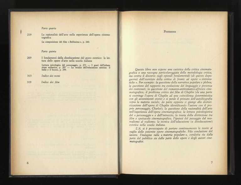 Sociologia del cinema. Pubblico e critica cinematografica.