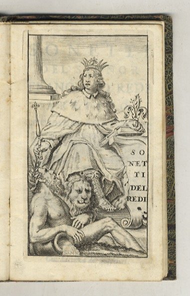 Sonetti del signor Francesco Redi aretino, Accademico della Crusca.